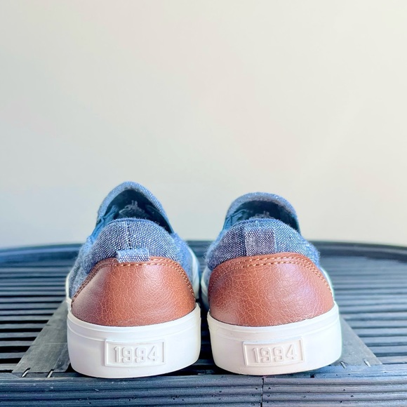NWT Old Navy Denim Slip On Sneakers - Picture 4 of 5
